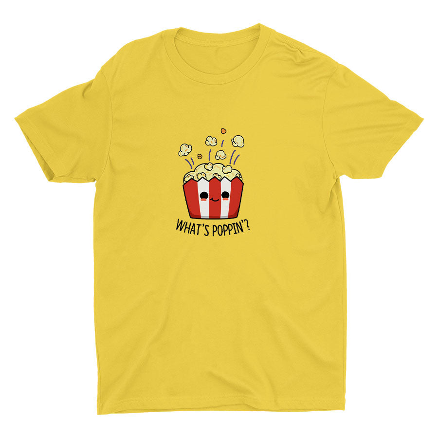 what's popping? Cotton Tee