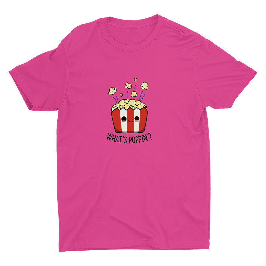 what's popping? Cotton Tee