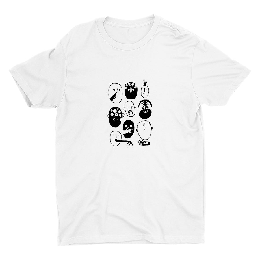 Faces Cotton Tee