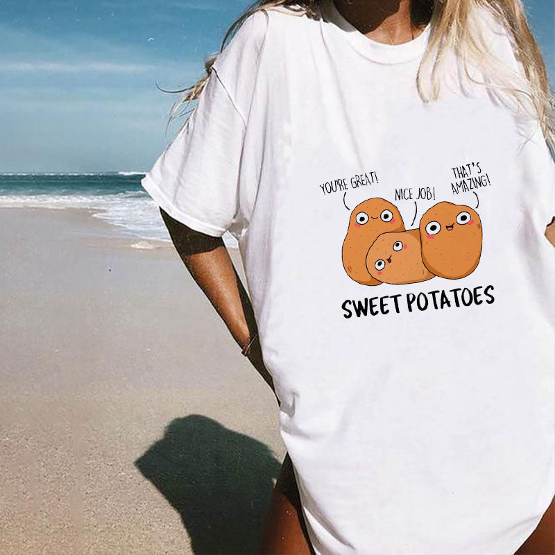 Sweet Potatoes Cotton Tee