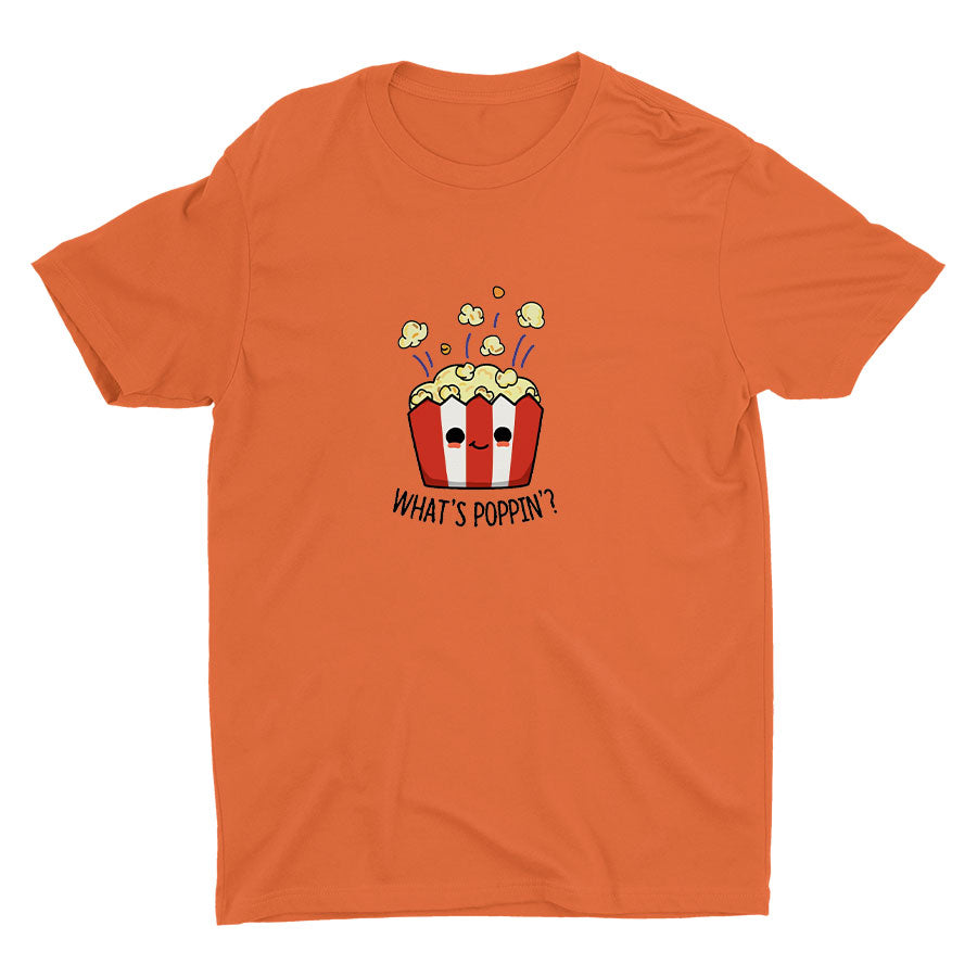 what's popping? Cotton Tee