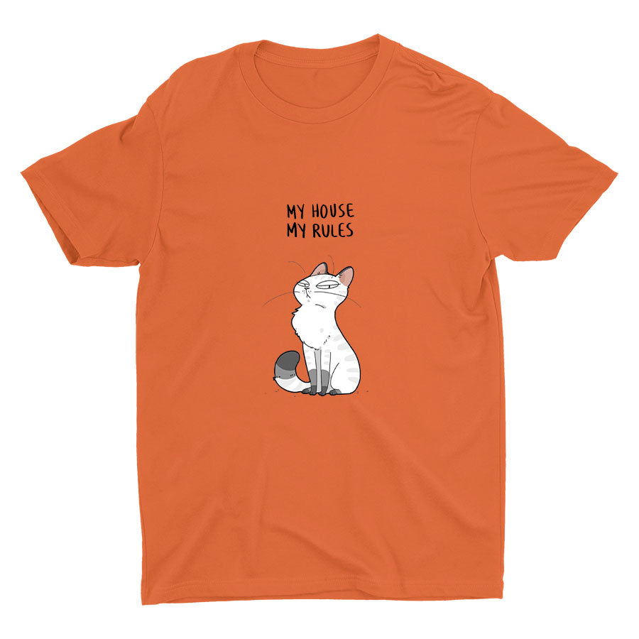 MY HOUSE MY RULES Cotton Tee