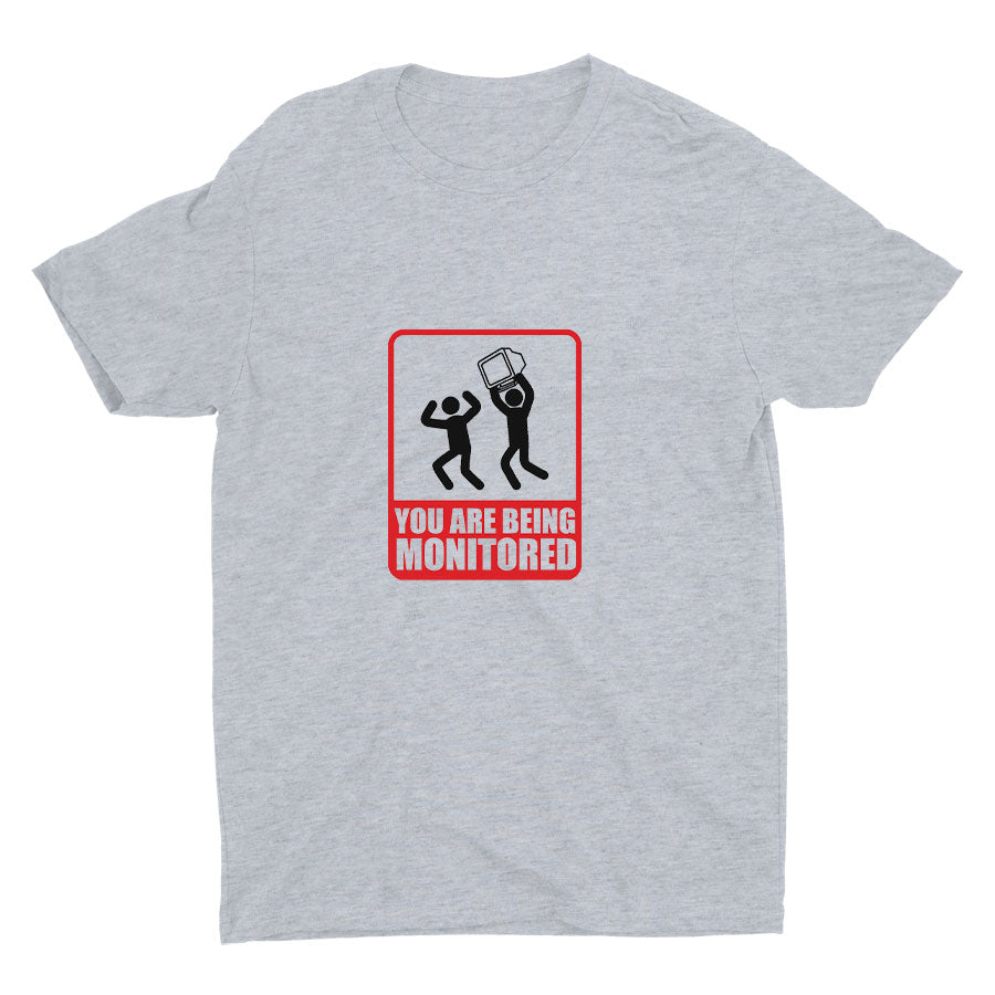 YOU ARE BEING MONITORED Cotton Tee