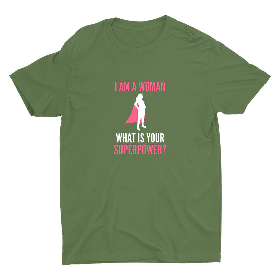 I Am A Woman Cotton Tee