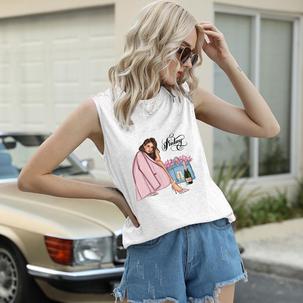 Style O : Summer Print Vest