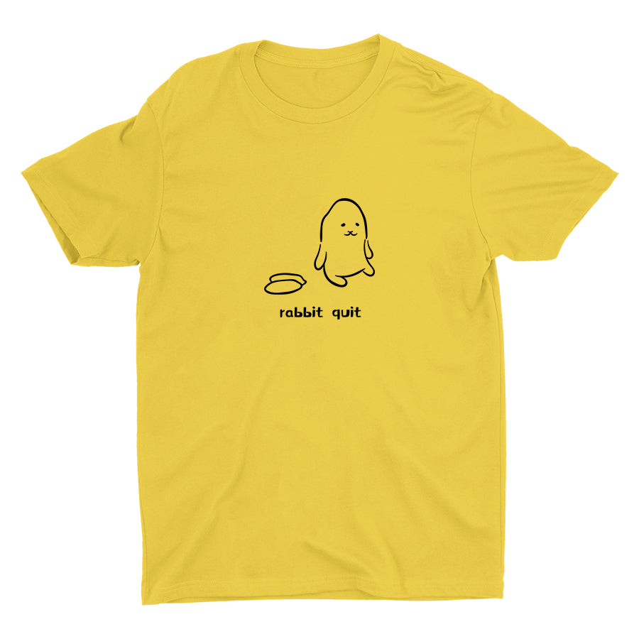 Rabbit Quit -B Cotton Tee