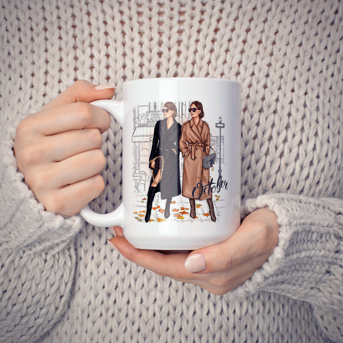 "Hello October” Coffee Mug