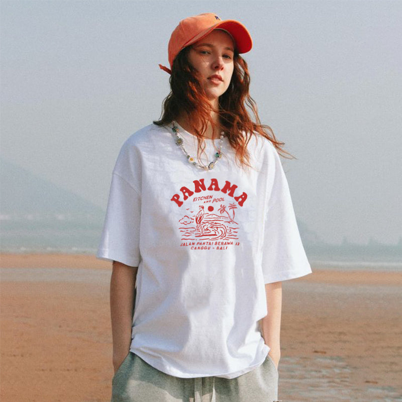 PANAMA KITCHEN AND POOL Cotton Tee