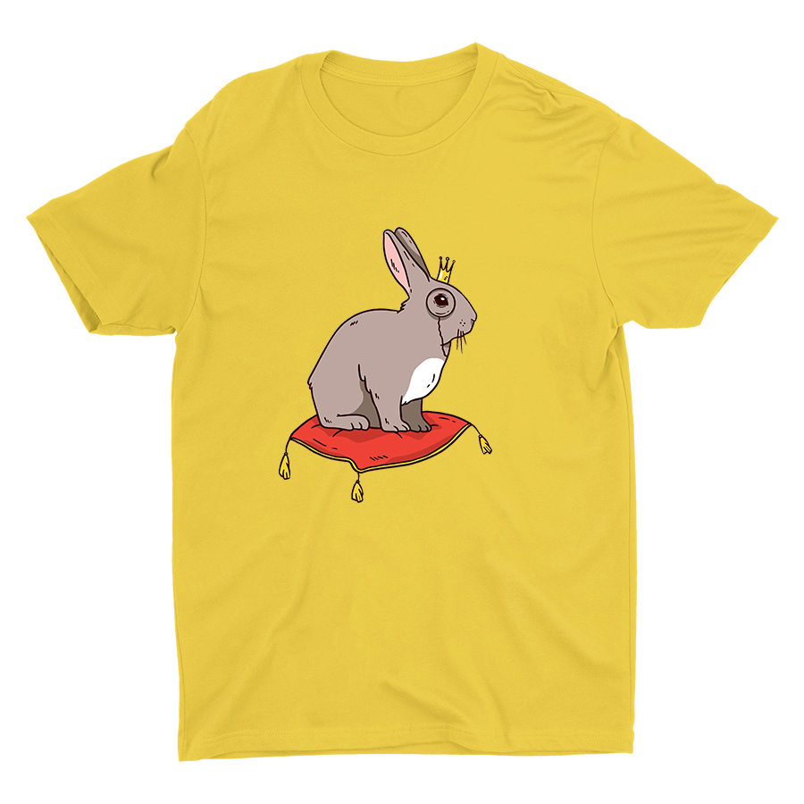 Easter Bunny King Printed Cotton Tee