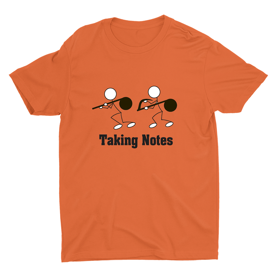 Taking Notes Printed Cotton Tee