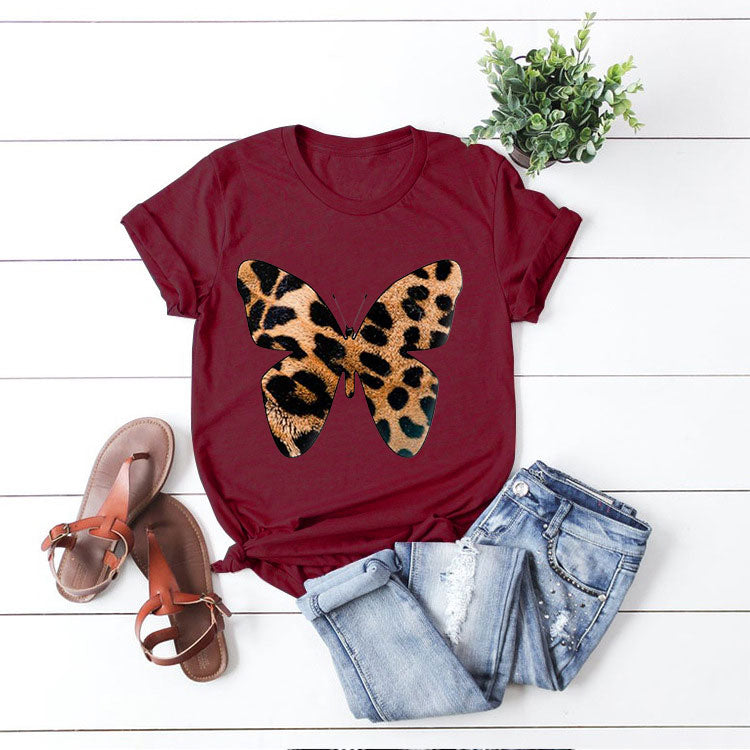 Fashion Multicolor Print T-Shirt P