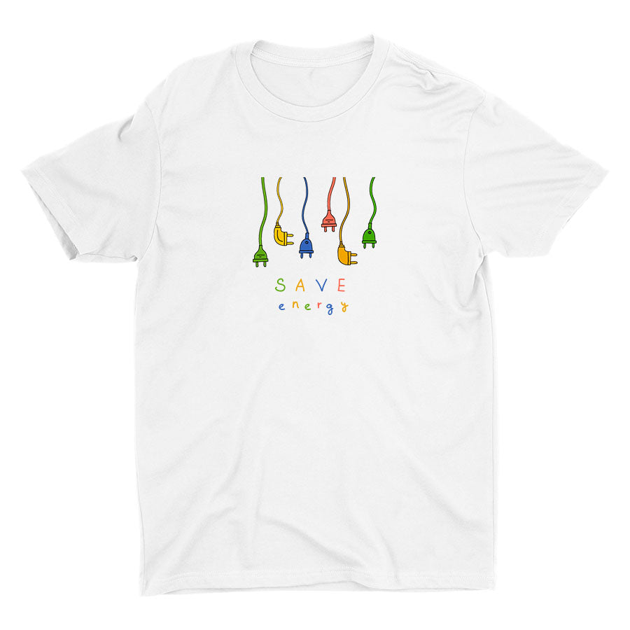 Save Energy Cotton Tee