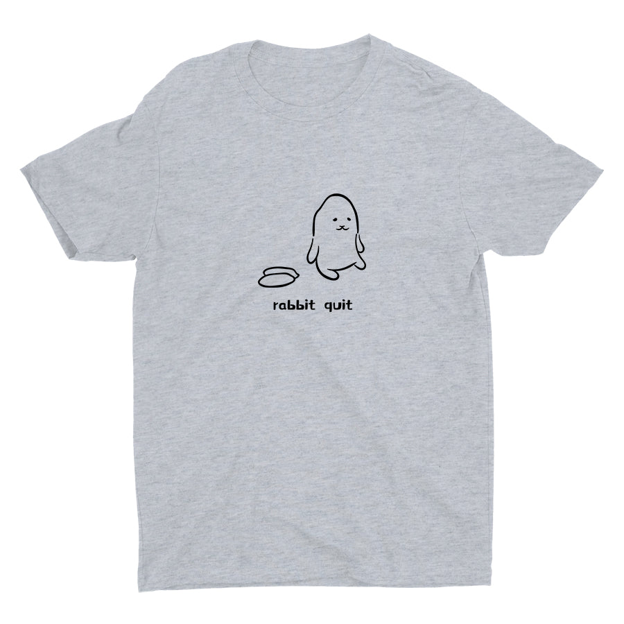 Rabbit Quit -B Cotton Tee