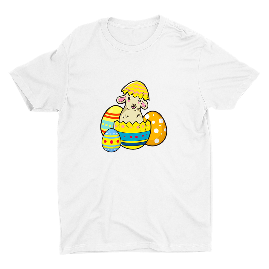 Sheep Easter Egg Cotton Tee