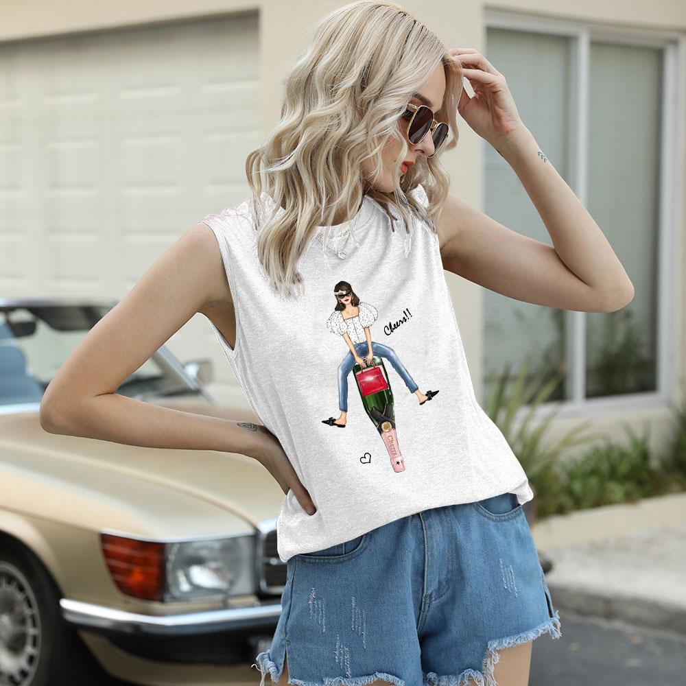 Style Q : Summer Print Vest