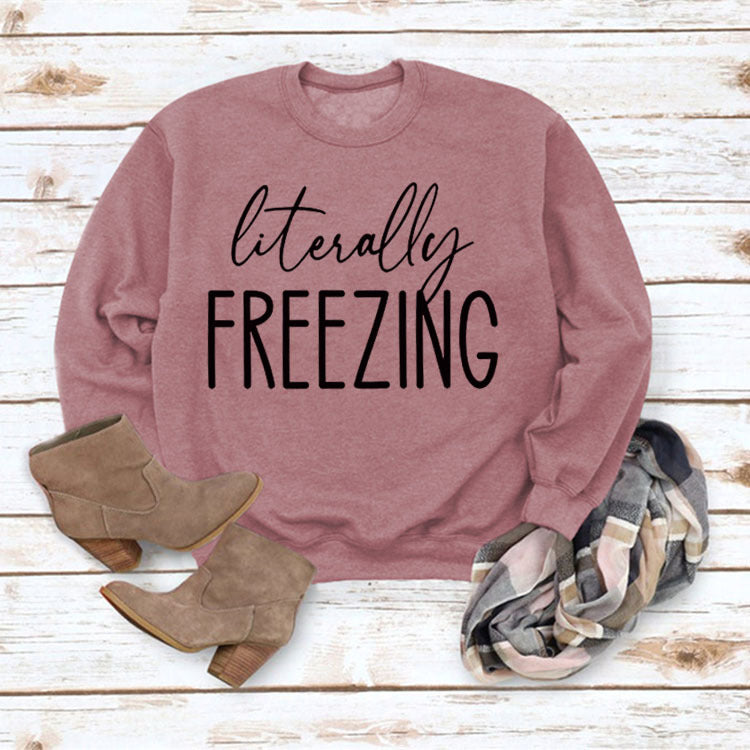 multicolors I am freezing shirt