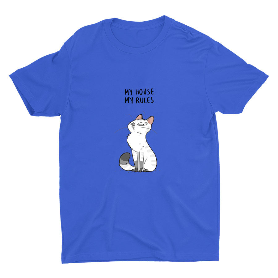 MY HOUSE MY RULES Cotton Tee