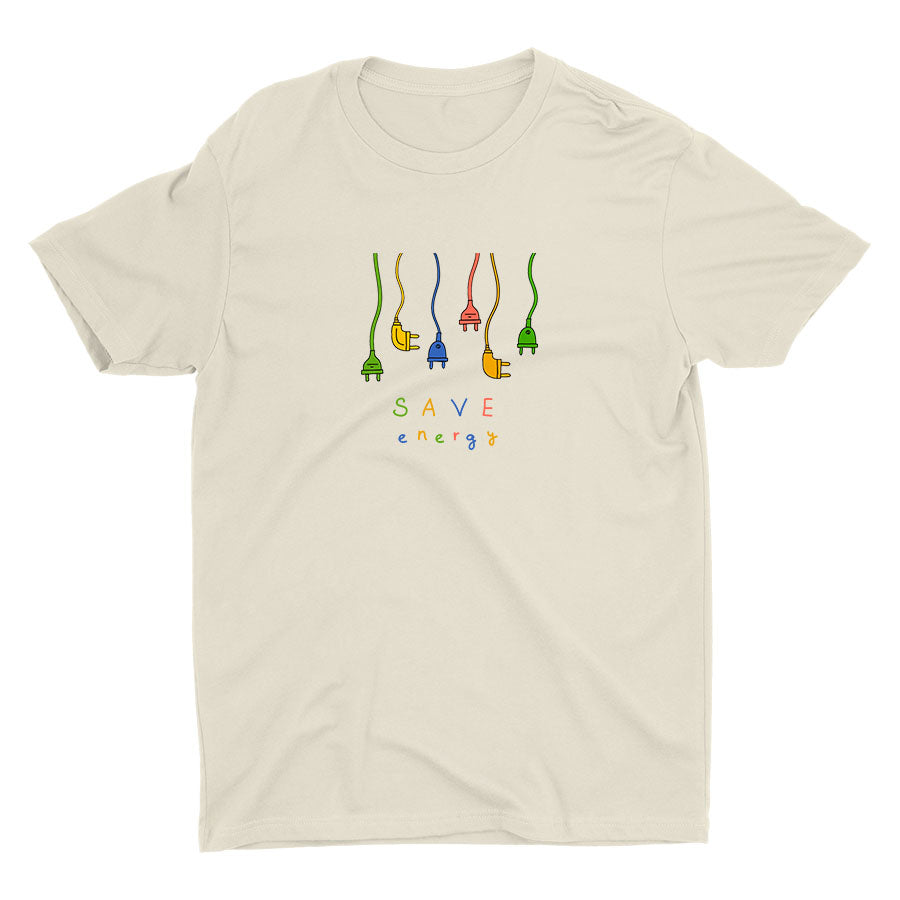 Save Energy Cotton Tee