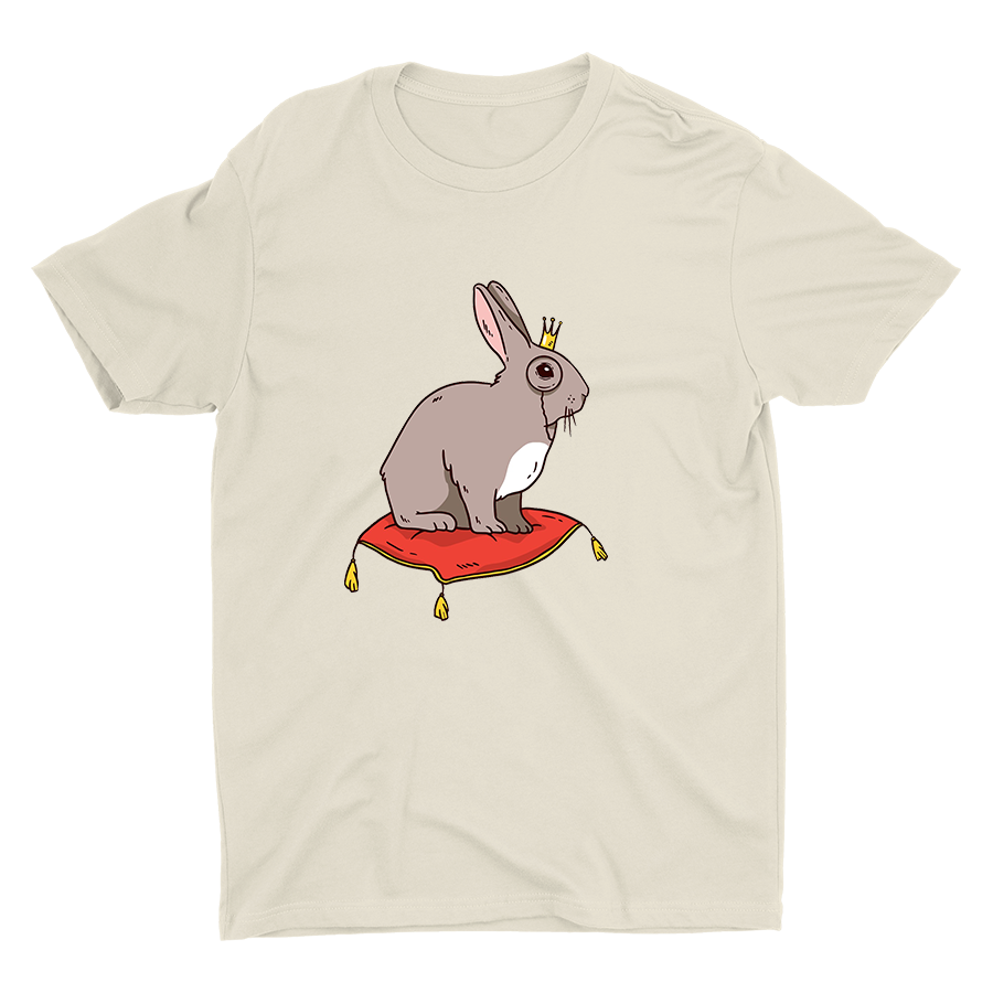 Easter Bunny King Printed Cotton Tee