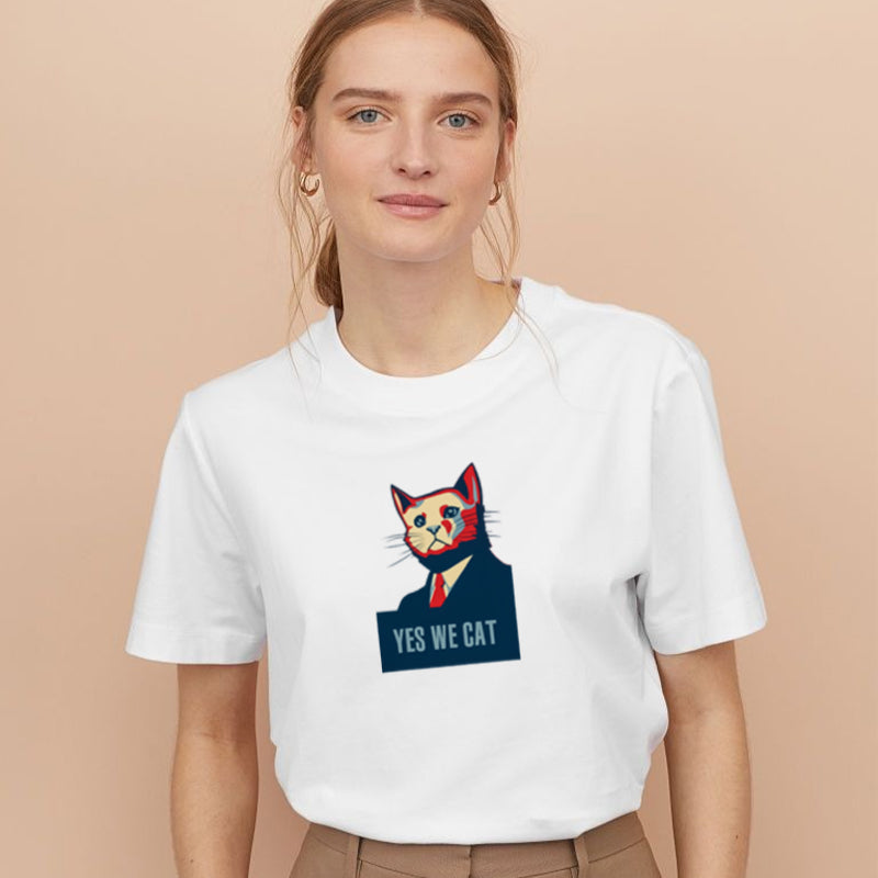 YES WE CAN Cotton Tee