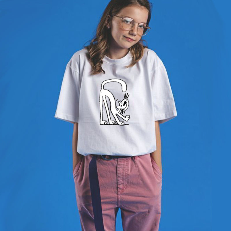 Hello Cat Cotton Tee