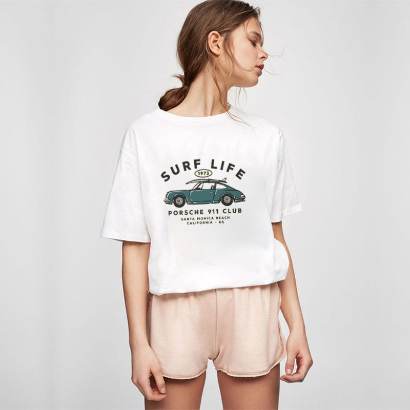 Surf Life Cotton Tee