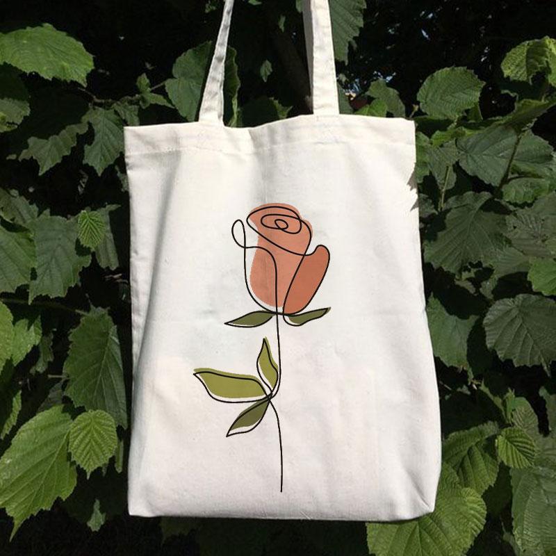 ROSE CANVAS BAG