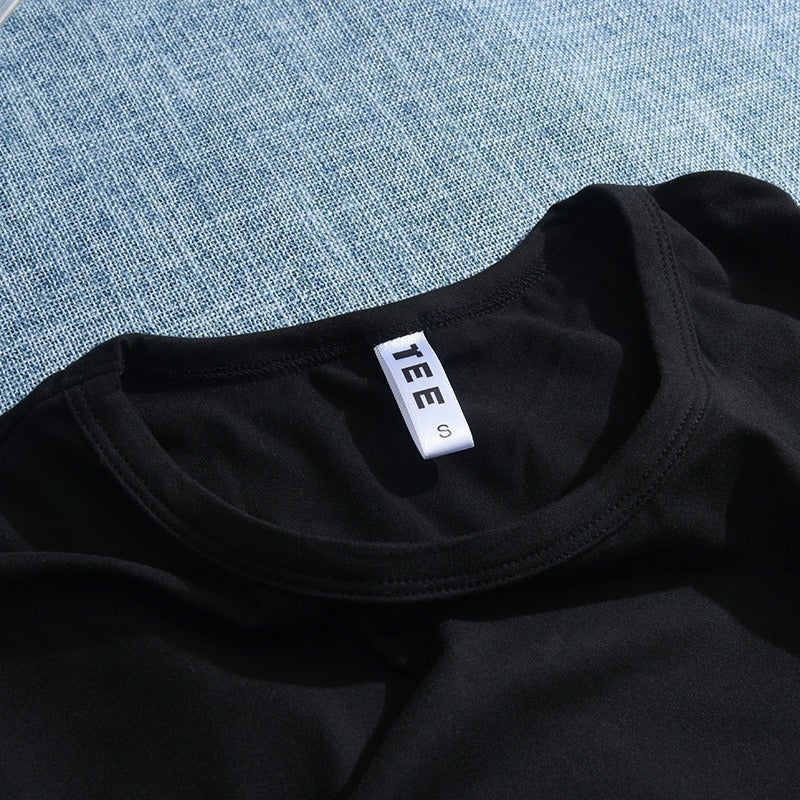 Fashion Ladies Black Tee F
