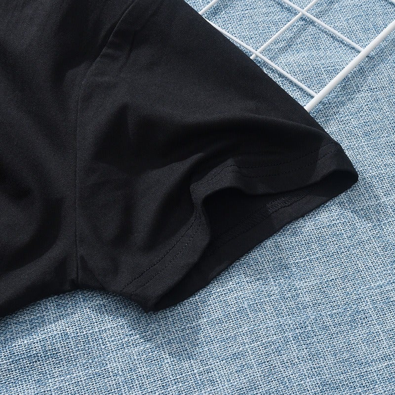 Fashion Ladies Black Tee A