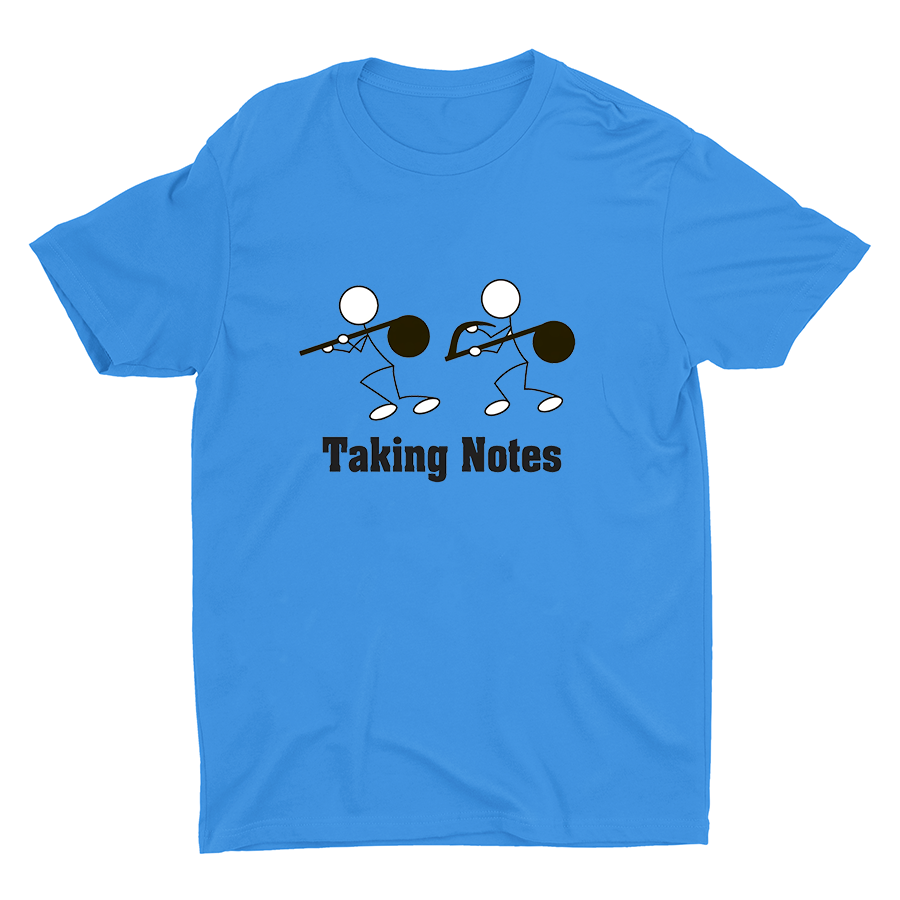 Taking Notes Printed Cotton Tee