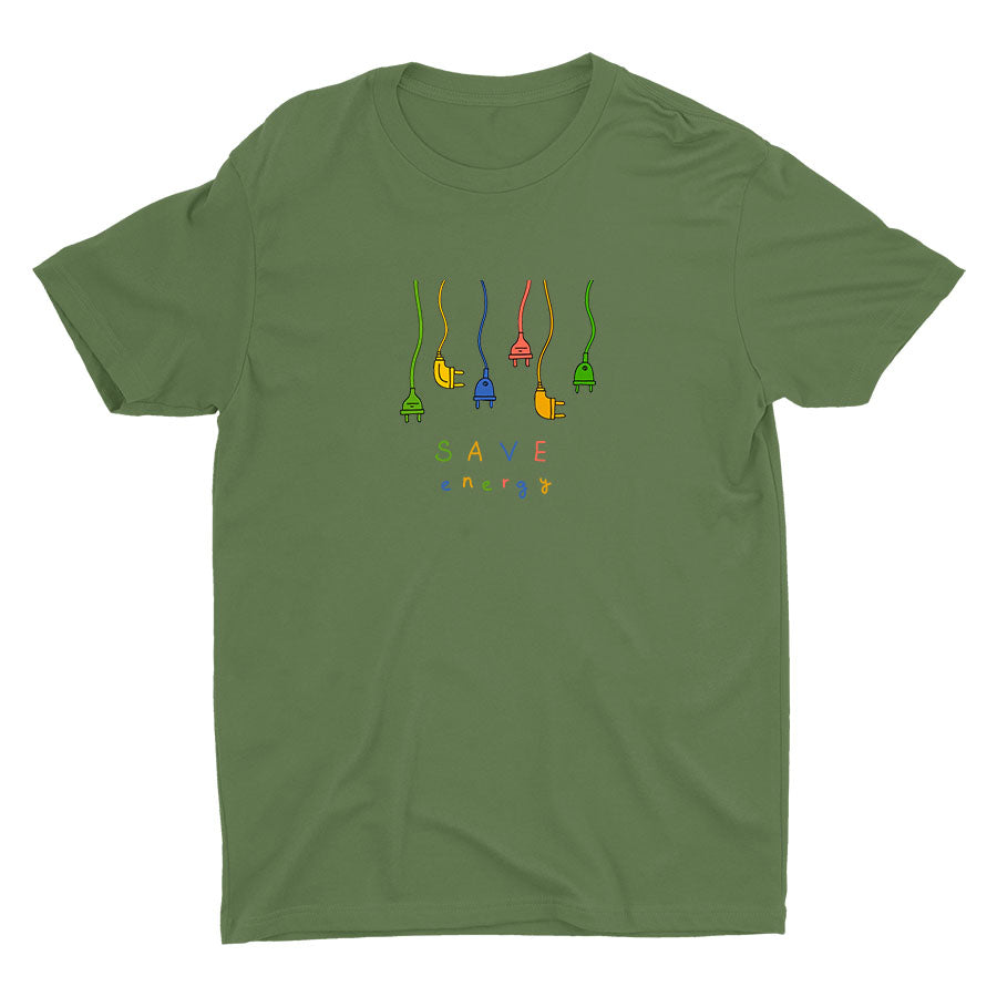 Save Energy Cotton Tee