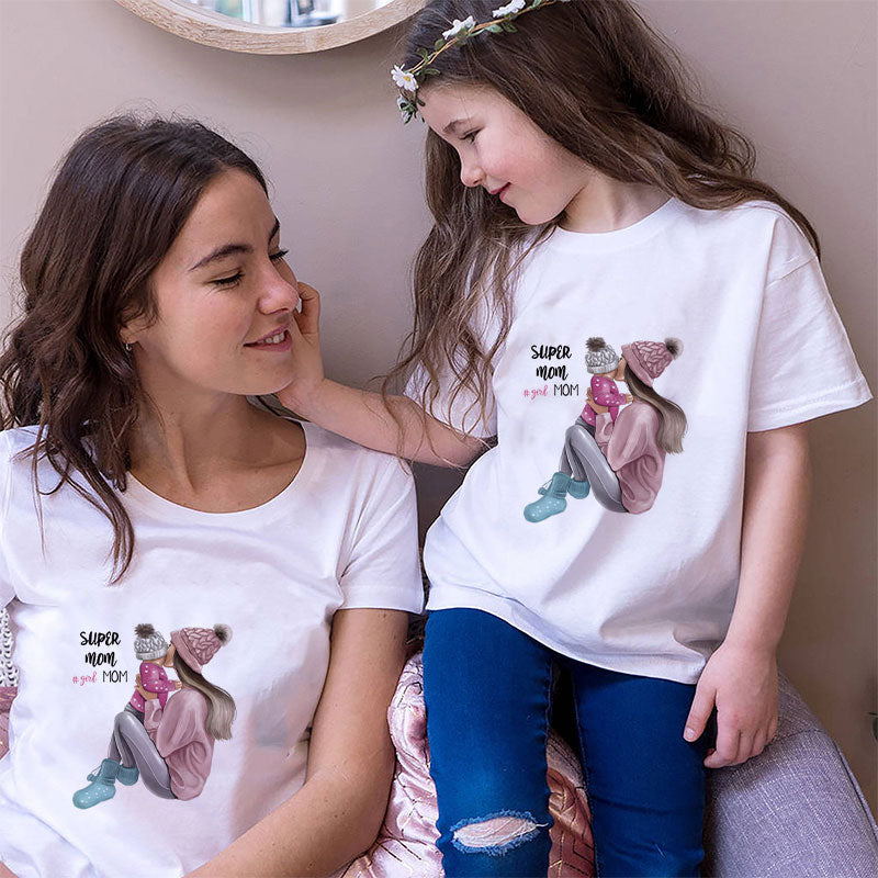 Mommy&Me matching tshirts W