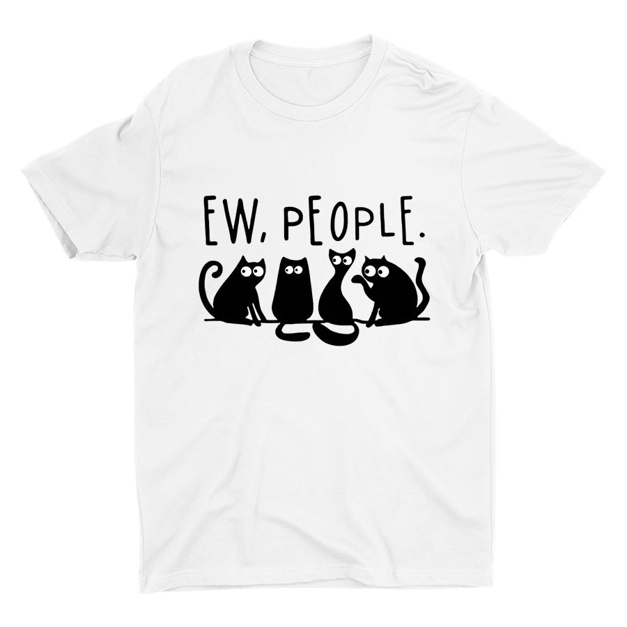 Ew People Cats Cotton Tee