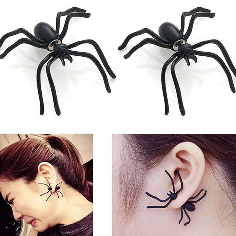 Cathercing Halloween Spider Earrings