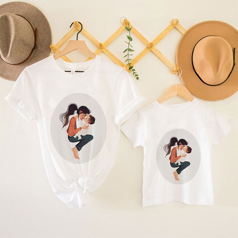 Mommy&Me matching tshirts M