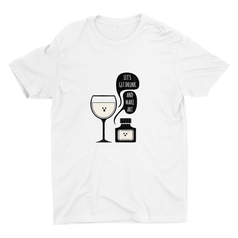 LET′S MAKE ART Cotton Tee