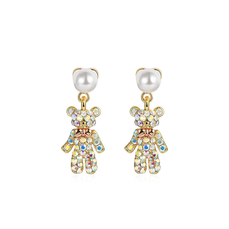 Shining Bear Earring