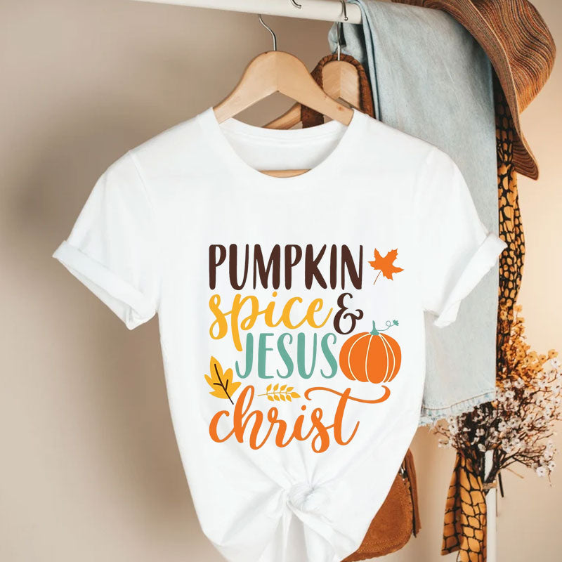 Pumpkin Spice Cotton Tee