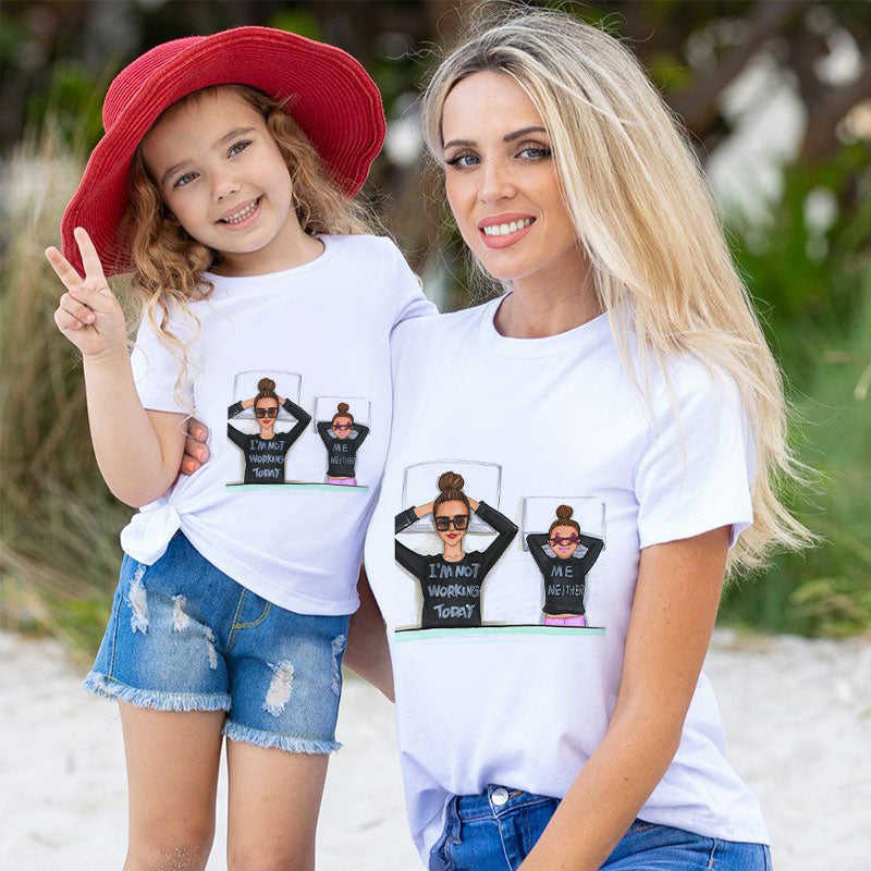 Mommy&Me matching tshirts Q