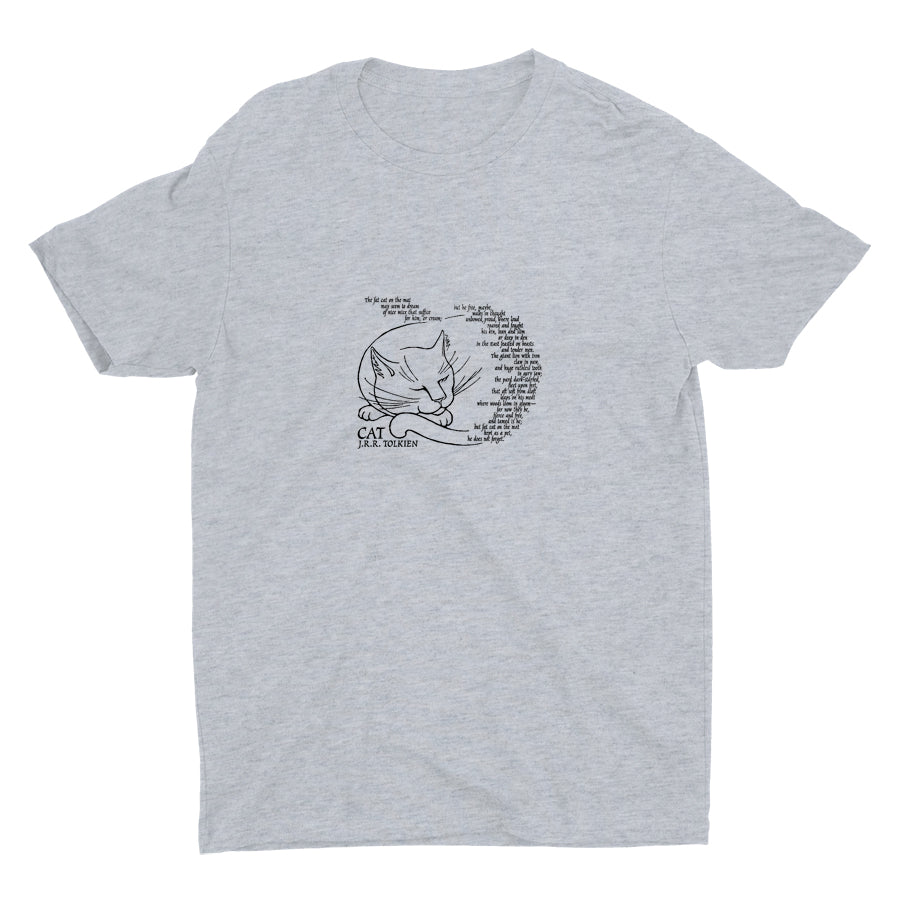 The Cat, by John Ronald Reuel Tolkien Cotton Tee