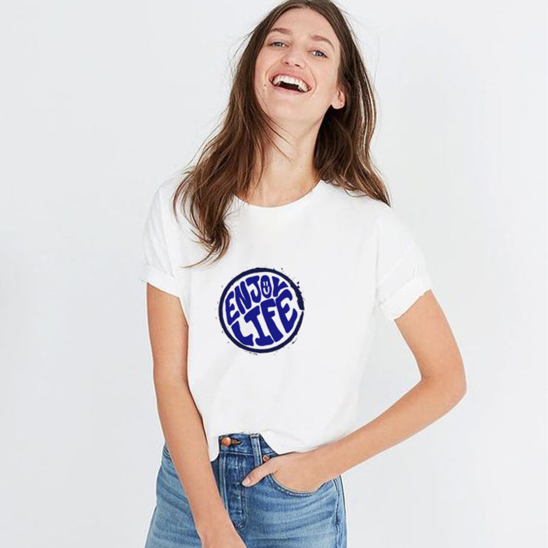 ENJOY LIFE Cotton Tee