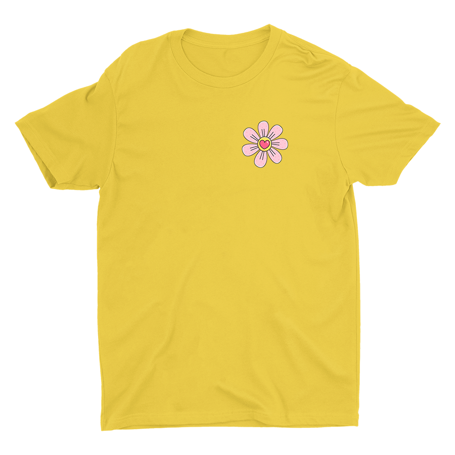 Cute Flower Cotton Tee