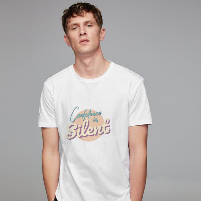 CONFIDENCE IS SILENT Cotton Tee