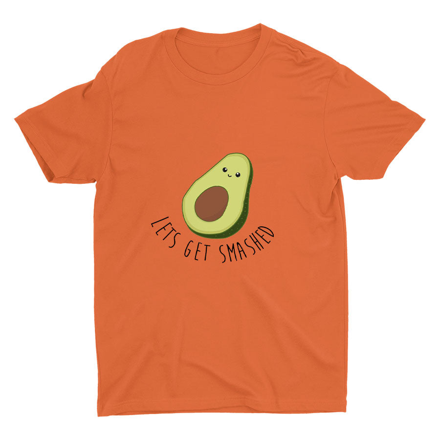 LET'S Get SMASHED Printed T-shirt