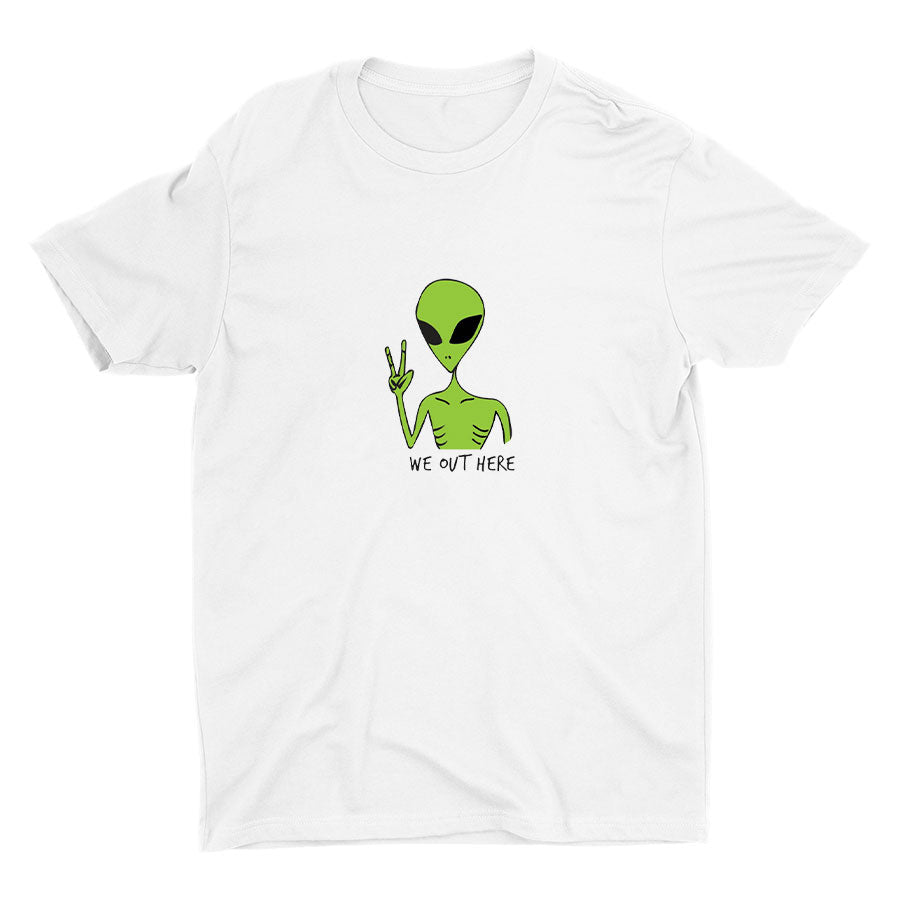 We Out Here Printed T-shirt