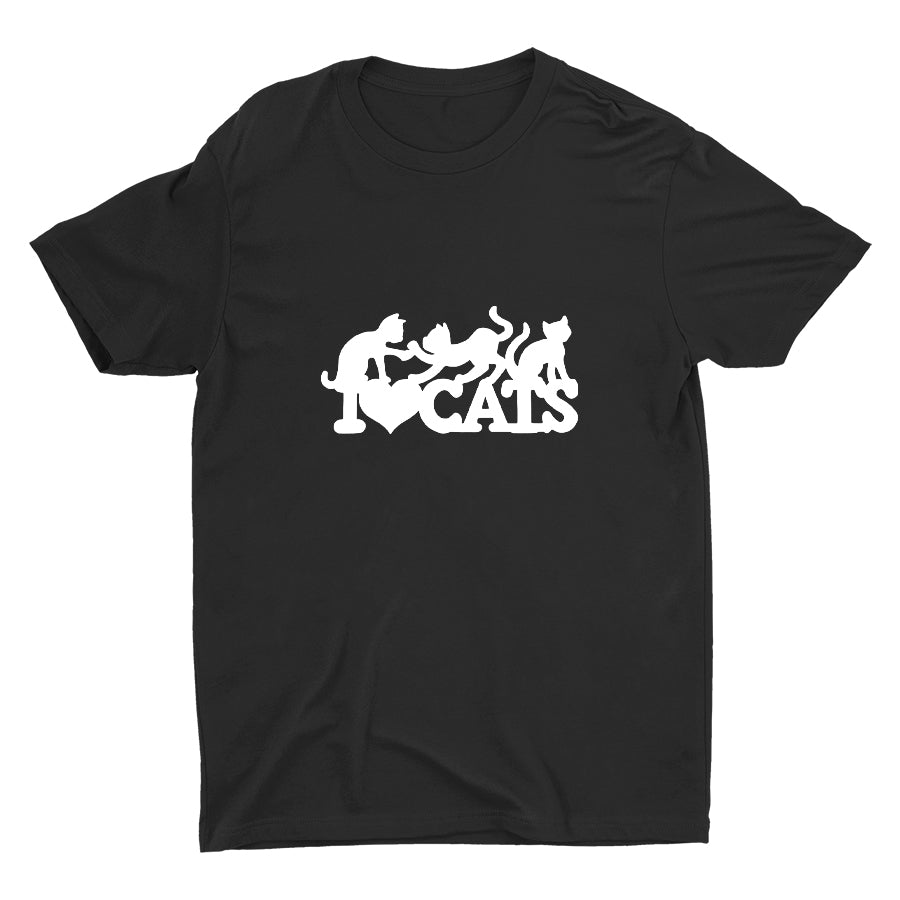 I LOVE CATS Cotton Tee