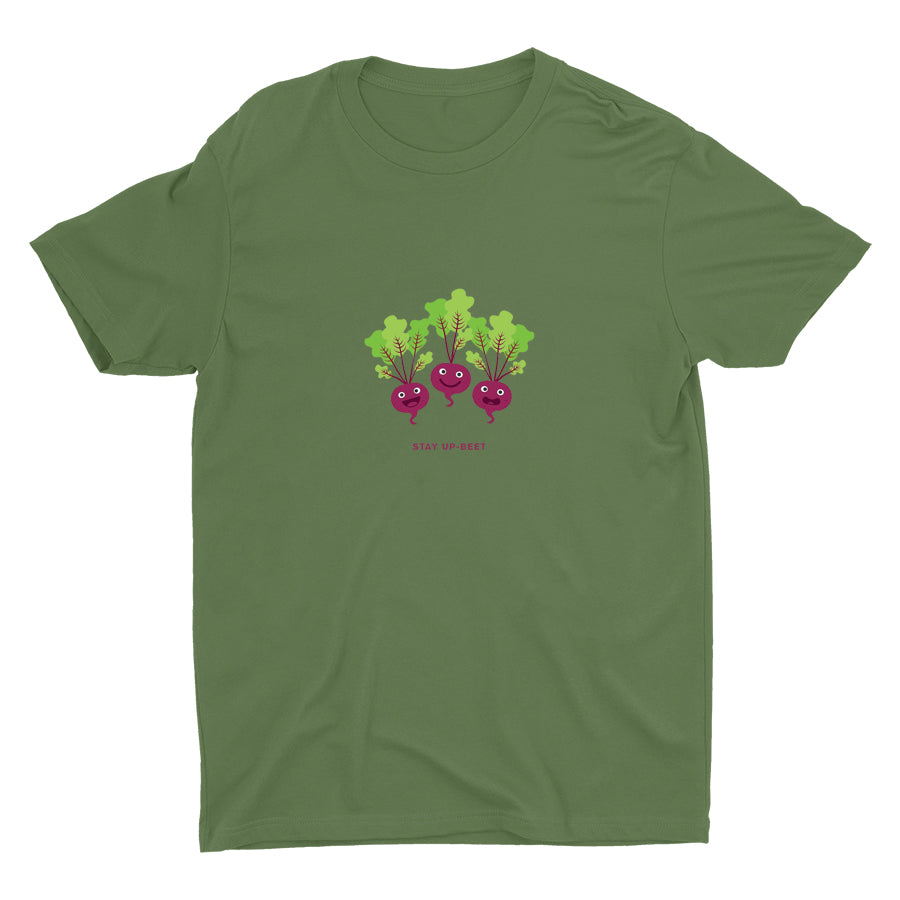 STAY UP-BEET Cotton Tee