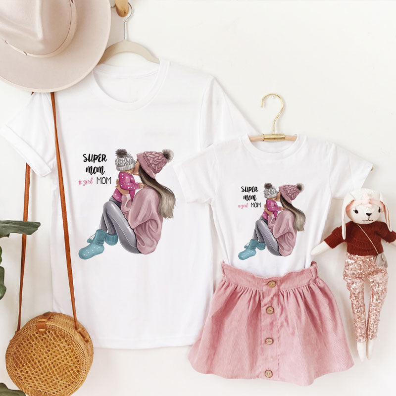 Mommy&Me matching tshirts W