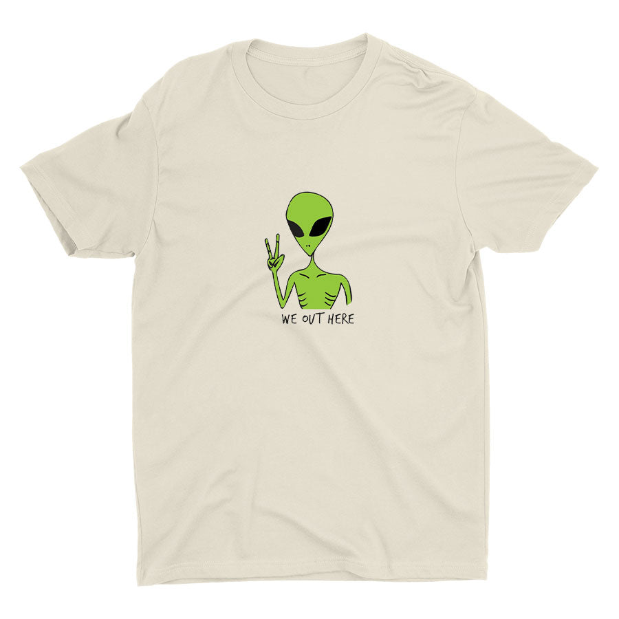 We Out Here Printed T-shirt