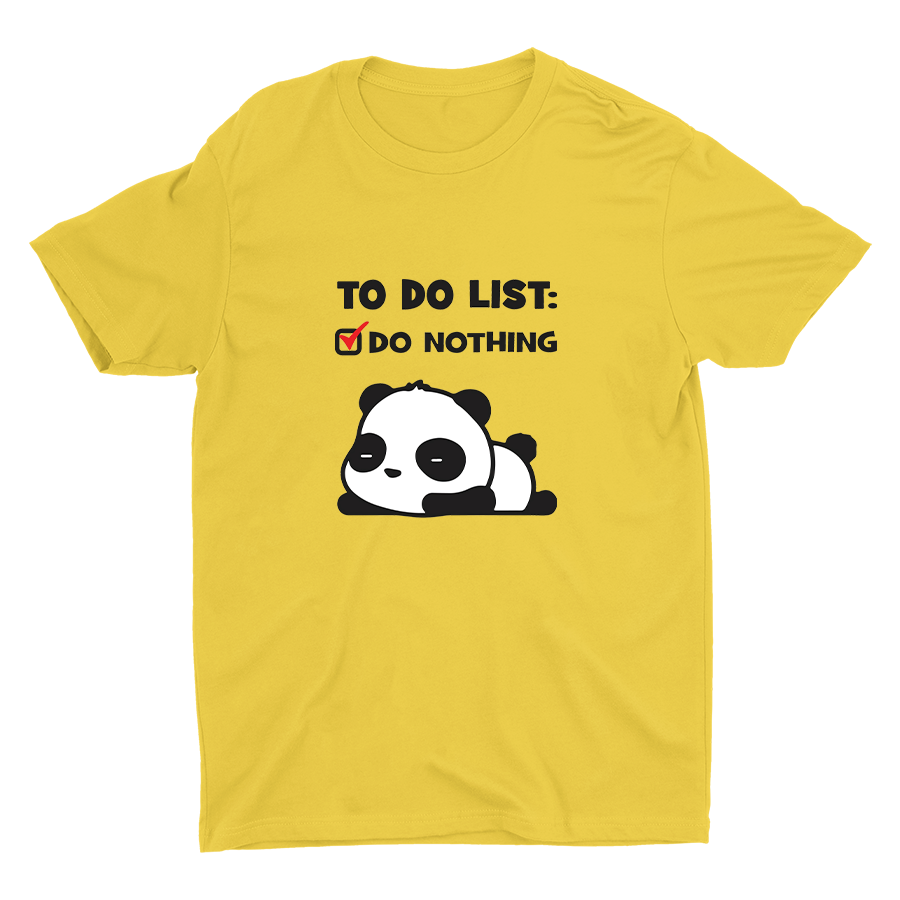 To Do List Cotton Tee